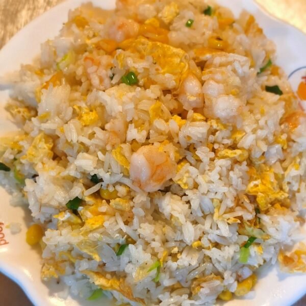 Arroz Chau-Chau com Gambas