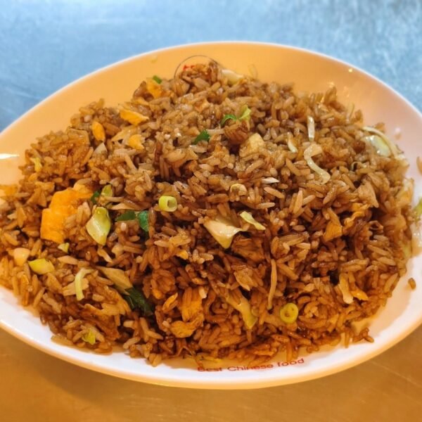 Arroz Chau-Chau com Molho de Soja