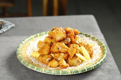 Entrecosto Frito ao Alho