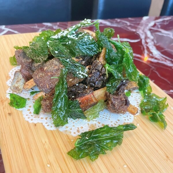 Costeleta de Cordeiro com Hortelã