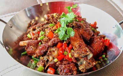 Costeleta de Cordeiro na Caçarola