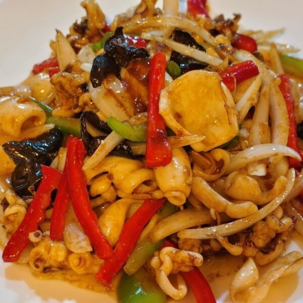 Lula Salteada com Molho de Soja