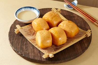 Pão Chinês Frito Vegan