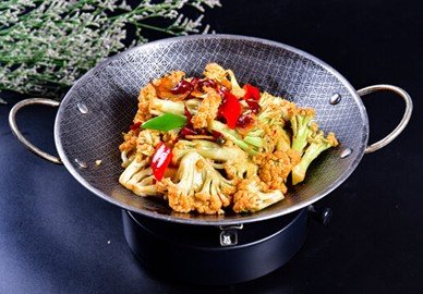 Couve-Flor Salteado na Panela