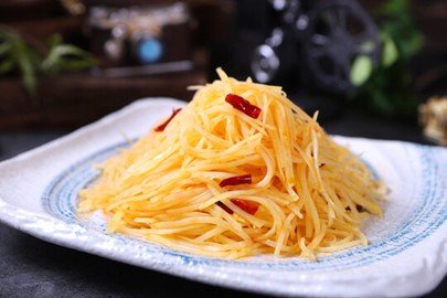 Batata Palha Azedo e Picante